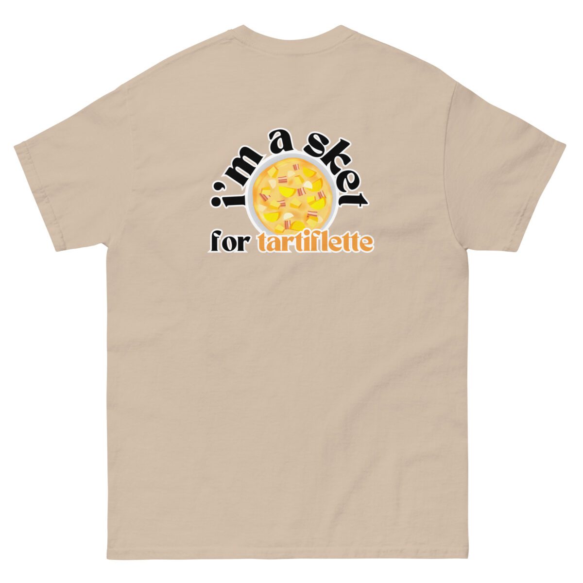 Tartiflette Unisex Classic T-Shirt - Image 5