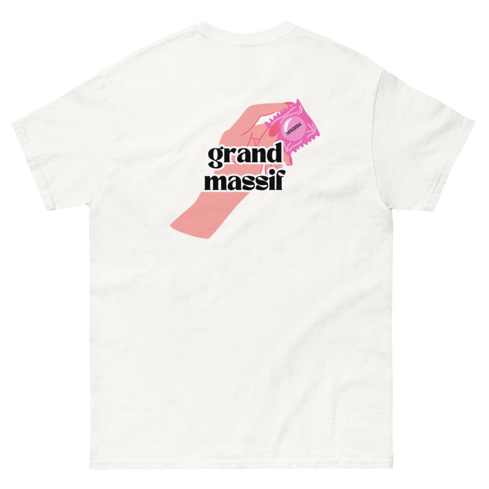 Grand Massif Back Print Unisex Classic T-Shirt