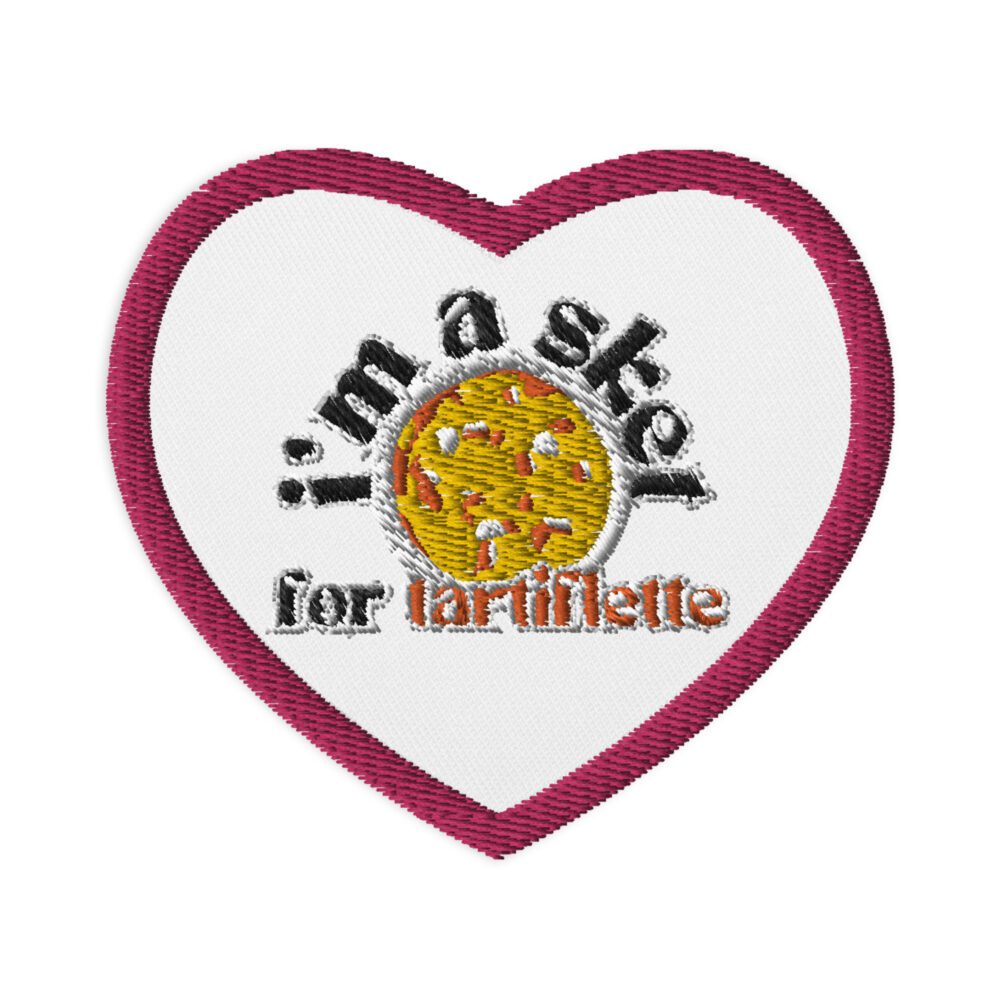 Tartiflette Heart Patch